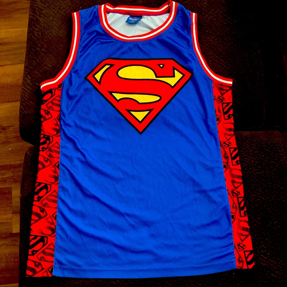 Superman DC comics Jersey size L